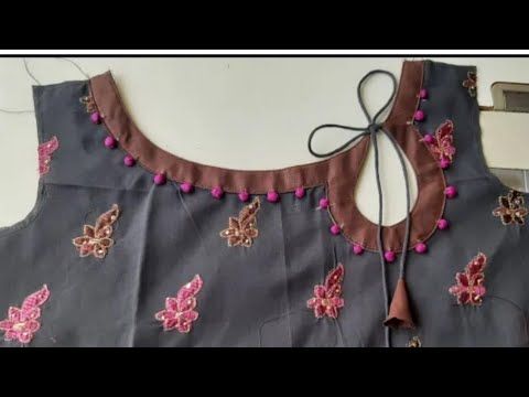 Boat Neck Blouse Design