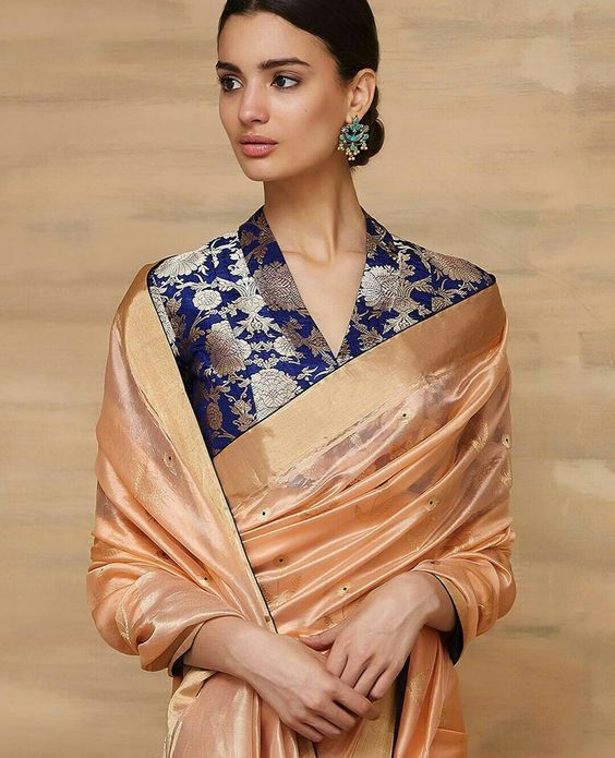 20 Banarasi Saree Blouse Designs Latest & Unique for Your Silk Sarees 2024- belyc