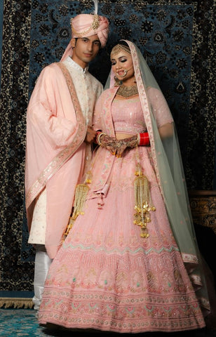 20 Matching Couple Outfit Ideas for an Indian Wedding- belyc