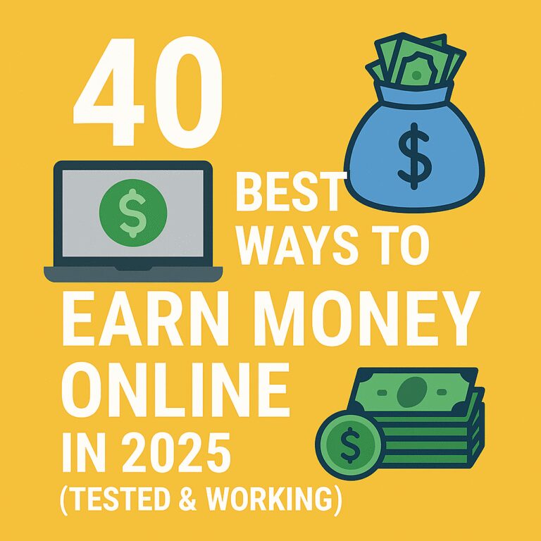 40 Best Ways to Earn Money Online in 2025 (Tested & Working)- belyc